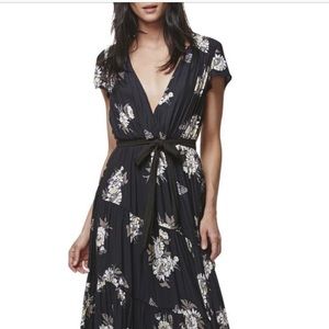 Free People Black Floral Maxi Dress
